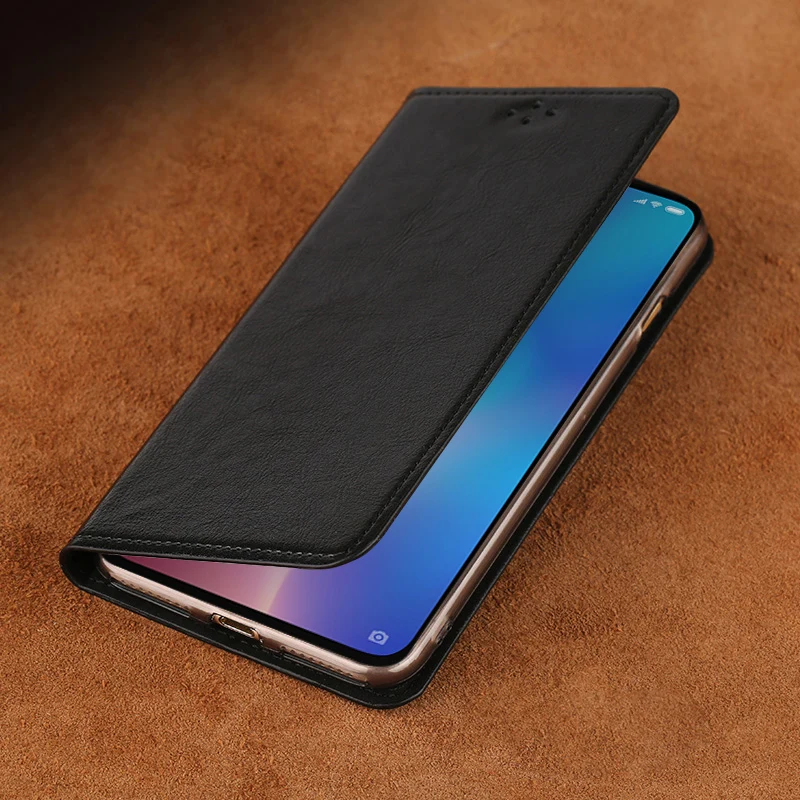 Флип Чехол Для Xiaomi mi 8 9 se 9T A1 A2 A3 lite Max 2 3 mi x 2s 3 Y3 Poco F1 масло воск для ухода за кожей кожного покрова Red mi Note 4 4X5 6A 7A 8 Pro