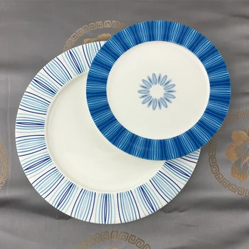 

Top-grade European StylePlate Tray Dinner Dishes Food Snacks Sushi Steak Fish Plate Eco-friendly Tableware for Kitchen