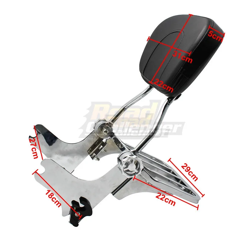 Мотоцикл Сисси Бар багажная стойка пассажирская спинка для Harley Road King Street Glide Road Glide FLTR FLHX FLHT FLHR 1997-2013