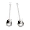 Guitar Coffee Teaspoons,4 Pcs Stainless Steel Musical Coffee Spoons Teaspoons Mixing Spoons Sugar Spoon(Silver) ► Photo 2/6