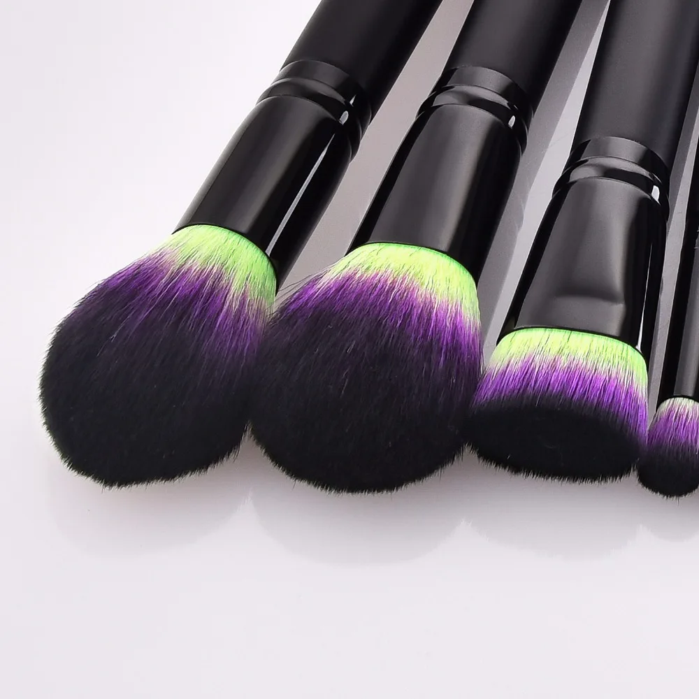15pcs/set Black Makeup Brushes Set for Cosmetic Foundation Powder Blush Eyeshadow Blending Makeup Brush Beauty Makeup Tools