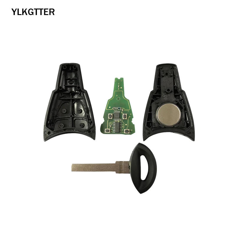 YLKGTTER 4 кнопки дистанционного ключа автомобиля костюм для Saab 9-3 9-5 2003-2011 LTQSAAM433TX 3659-SAAM433 с 315 МГц PCF7946 чип Uncut Blade