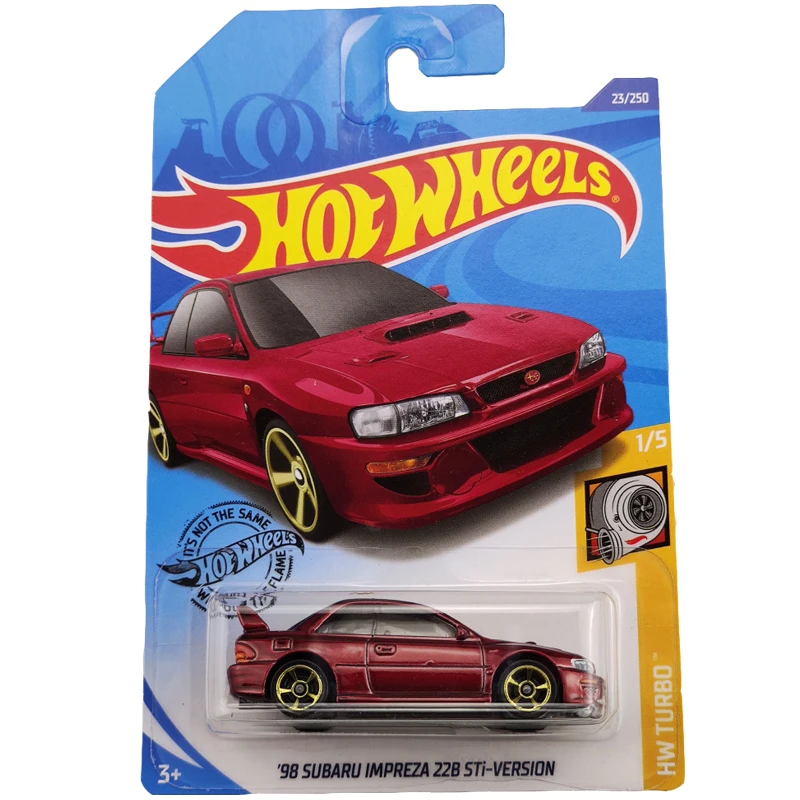 2020 горячие колеса 1:64 Автомобиль 98 SUBARU IMPREZA 22B STi версия коллектор издание металл