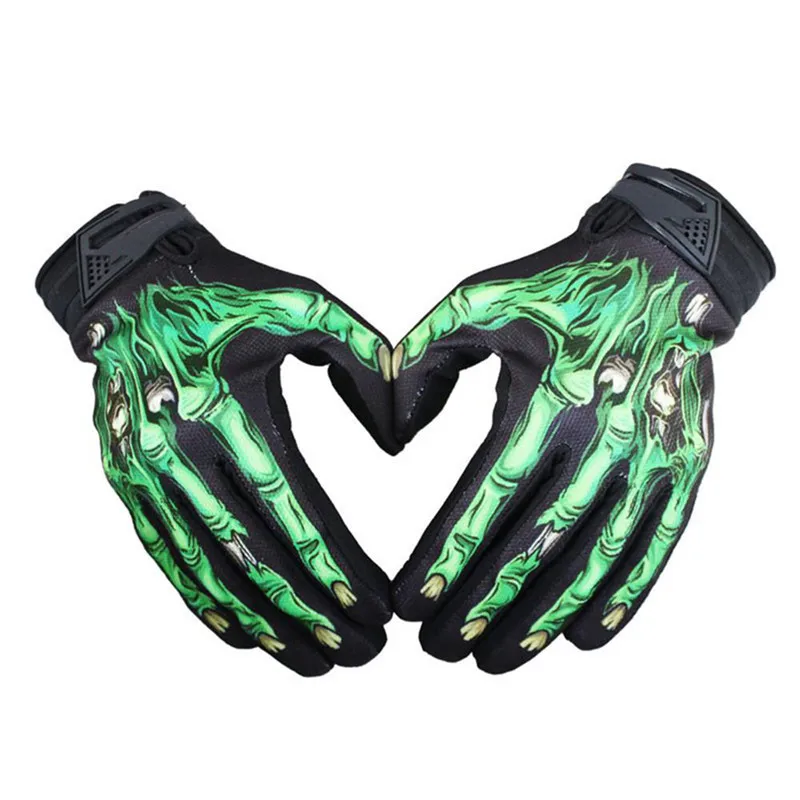 Men Motorcycle Gloves Full Finger Skeleton Breathable Gloves Winter Mtb Cycling Gloves Dirt Bike Gloves