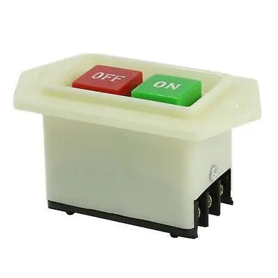 AC 220/380V 10A ВКЛ/ВЫКЛ Start Stop самоблокирующийся кнопочный переключатель