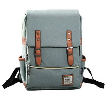 

2020 Fashion Laptop Backpack Women Bags Men Travel vacancy Backpacks Retro Casual Bag School Bags For Teenager