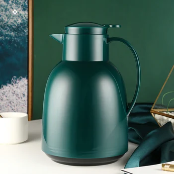 

24 Hour 1.5L Household Office Coffee Thermos Kettle Double Wall Glass Vacuum Flask Pot Thermal Hot Water Jug Insulation Bottle