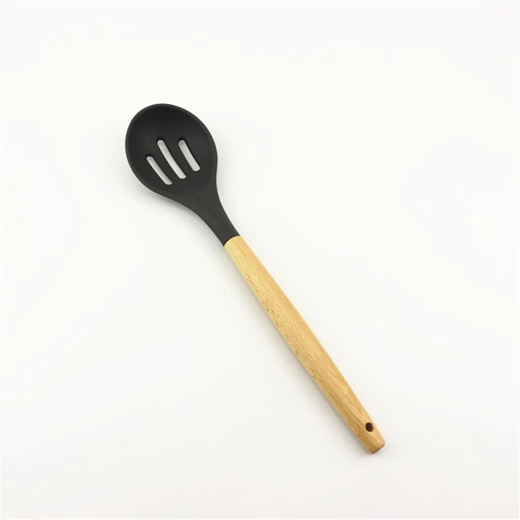Kitchen Cooking Utensils Set of 6 Pieces Premium Heat Resistant Non-stick Handle Baking Kitchen Tools Set Cooking Utensils#45
