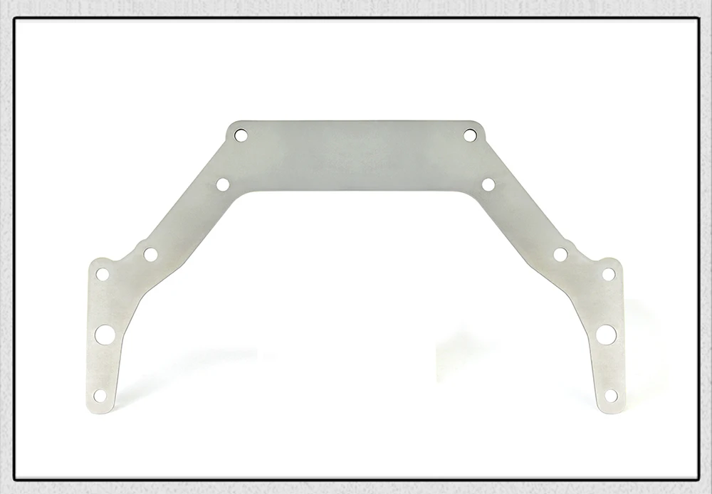 Адаптер Hypertune-Transmission Plate для 1962-Up Chevy TH350 TH400 BOP-TO Silver GM Turbo-Hydramatic Transmission 700R/4