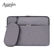 Модная женская мужская сумка для компьютера с небольшой сумкой Водонепроницаемая 12 13 14 15 сумка для ноутбука чехол для Macbook Xiaomi huawei чехол