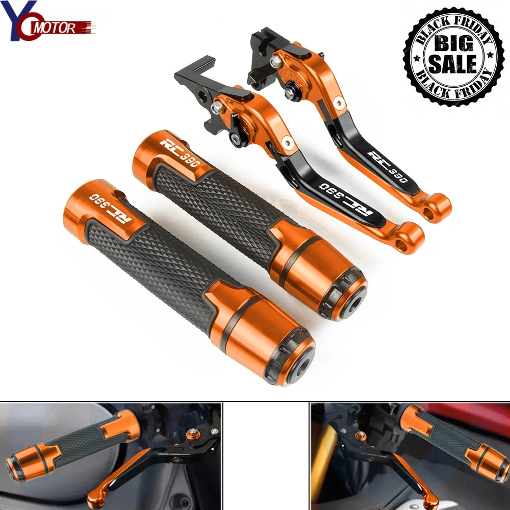Для KTM RC390 RC 390 2013- мотоцикла тормозной рычаг сцепления и 7/" 22 мм ручками RC390 велосипеда