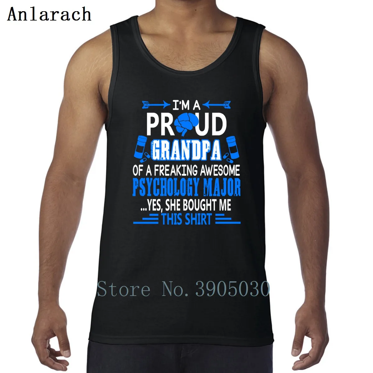 

Psychology Major Vest Customize Workouts Euro Size XS-2xl New Fashion Tank Tops For Men Basic Solid Pattern Interesting 2018