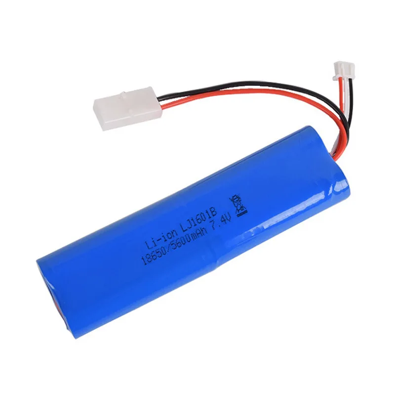 1 pcs7.4v 5600 мА/ч, 18650 литий-ионный аккумулятор Батарея Хэн длинные 3818 3889 3809 RC игрушки L6.2-2P обновления большой емкости Батарея