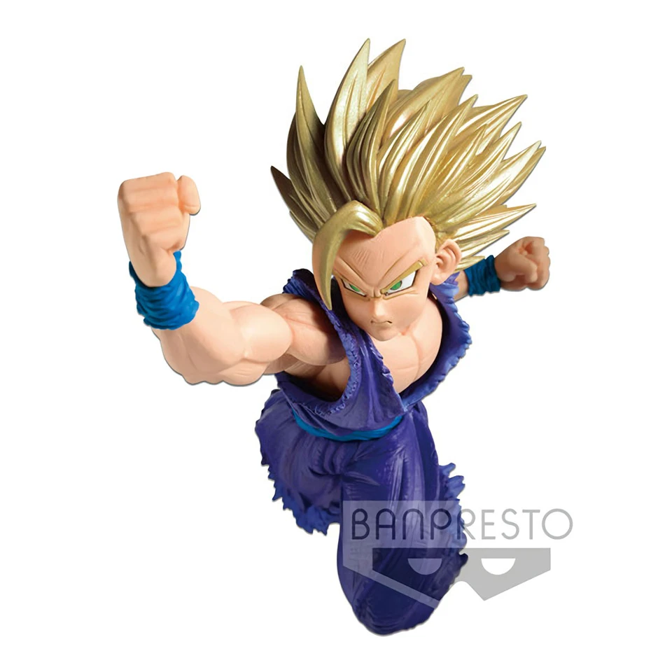 Tronzo Оригинальные фигурки Dragon Ball Banpresto Broly Goku Vegeta Gogeta Zamasu ПВХ Фигурки игрушки Супер Saiyan Фигурки игрушки - Цвет: SC SSJ2 Gohan