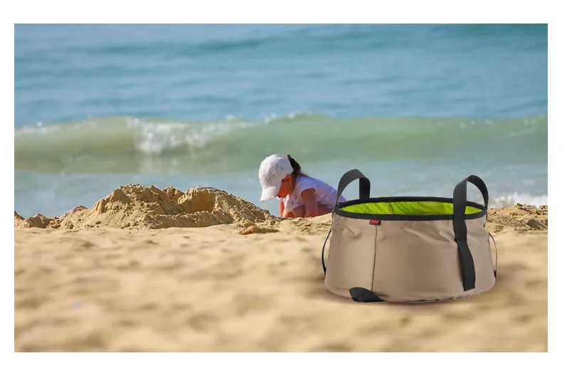 NatureHike открытый портативный складной 10л контейнер для воды для рыбалки, Походов, Кемпинга, путешествий