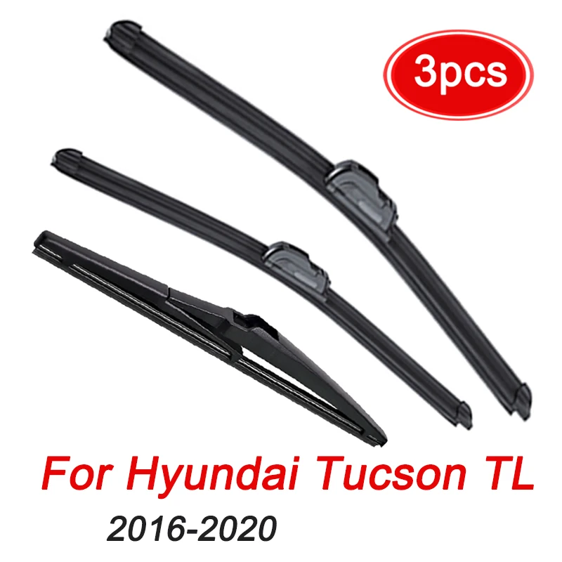 MIDOON Windshield Windscreen Wiper Blades For Hyundai Tucson TL MK3 2016 - 2020 Front Rear Window 2017 2018 2019 | Автомобили и