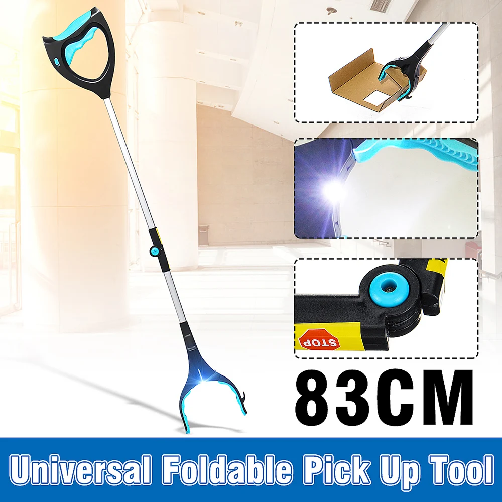 33 &quotдюймовый универсальный мусоровоз складной зажим для сбора с захватом замок