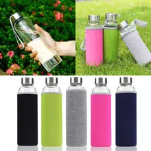 Новинка 550 мл, уличная портативная Изолированная стеклянная бутылка для воды, сока, чая, молока, бутылка, кружка XOA88