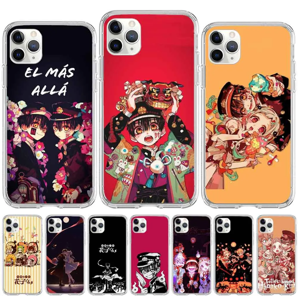 Мягкий чехол для телефона Hanako kun jibaku shounen yashiro iphone 12 mini 11 pro Max Xs X 7 8 plus Se2020 Xr|Бамперы| |