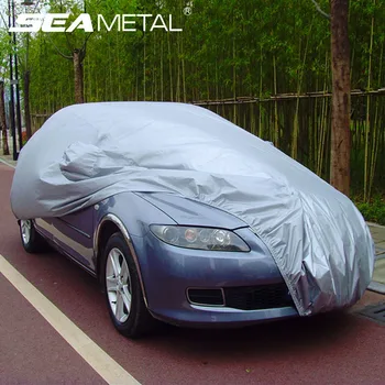 

Car Cover Full Protection Universal Exterior Sunshade Waterproof Car Covers Outdoor Snow Dust Rain Resistant Auto Care Reflector