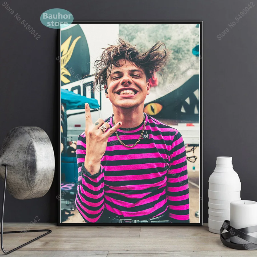 Yungblud плакат музыка Звезда концертный век ответственность холст живопись плакаты и принты стены искусства для гостиной домашний декор - Цвет: 11