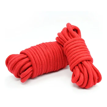 BDSM Bondage Cotton Rope 5M Role Play Sex Toys For Couples Erotic Harness Restraint Fetish Adult Games Slut Chastity Sexy Toys 5