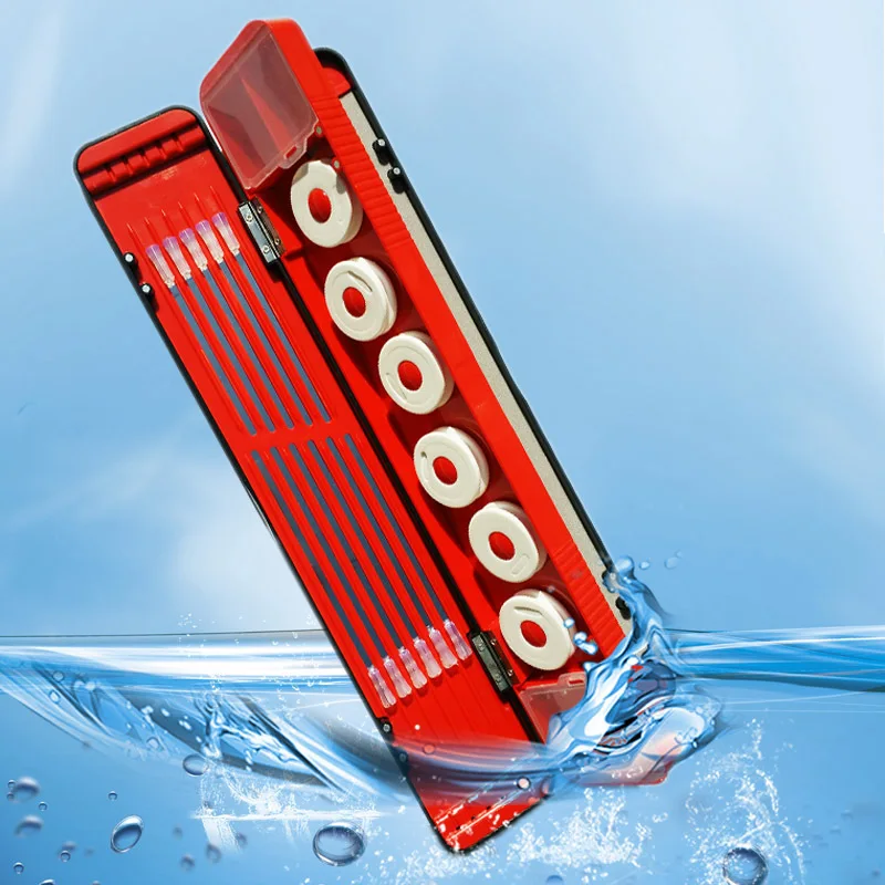 

Hebei shou diao Float Kit Multi-functional Plastic Float Box Abs Three Layer 450 Poster Floating Box Angling Supplies