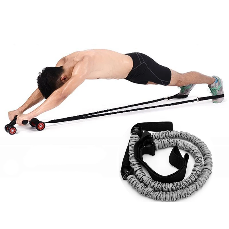 

Abdominal Muscle Support Wheel Pull Rope Fitness Roller Abdominal Exercise Belts Retaining Bands Dropshipping Exercise Equipment