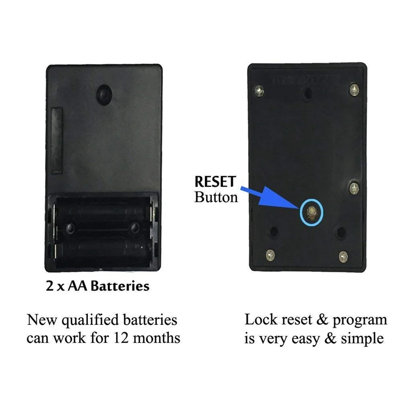 Черный Невидимый Rfid свободный для открытия умный индукционный шкаф замок шкаф обувной ящик для обуви дверной замок электронный Da