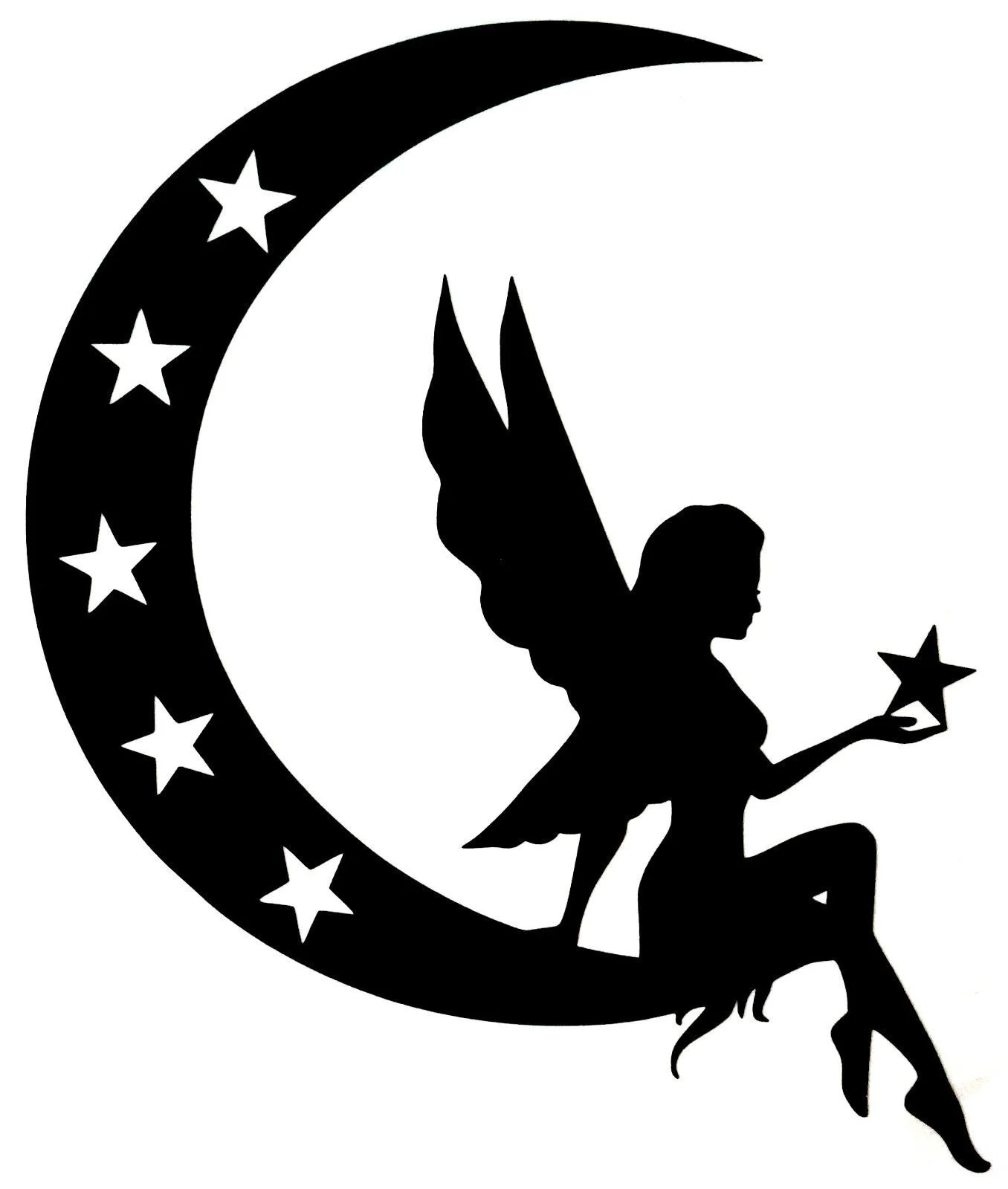 ANGEL STAR стикер компьютер бампер-фургон окно ноутбук JDM виниловые наклейки