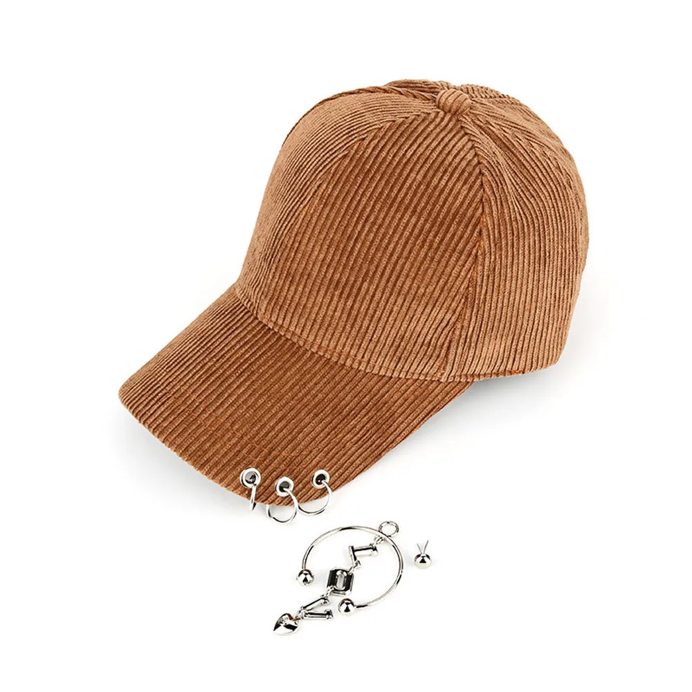 Женская Вельветовая бейсболка Snapback Хип Хоп плоская шляпа M0802