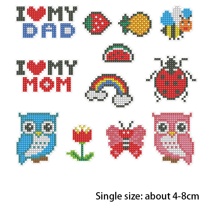 Алмазная наклейка мультяшный набор для детей 5d алмазная картина пазл|Алмазная