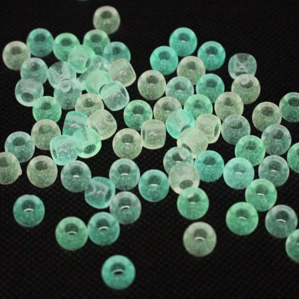 200 УФ разноцветные акриловые бочки 8x6 мм светится в темноте|beads teardrop|beaded kaftanbead |