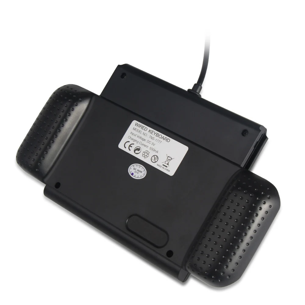 Проводная клавиатура TNS-1777 игровой чат ABS Прочный USB TYPE-C для переключателя JOY-CON ING-SHIPPING