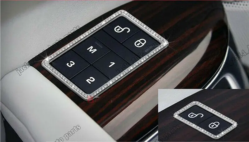 Алмазное Окно лифт переключатель рамка Крышка отделка 4 шт для Range Rover Sport
