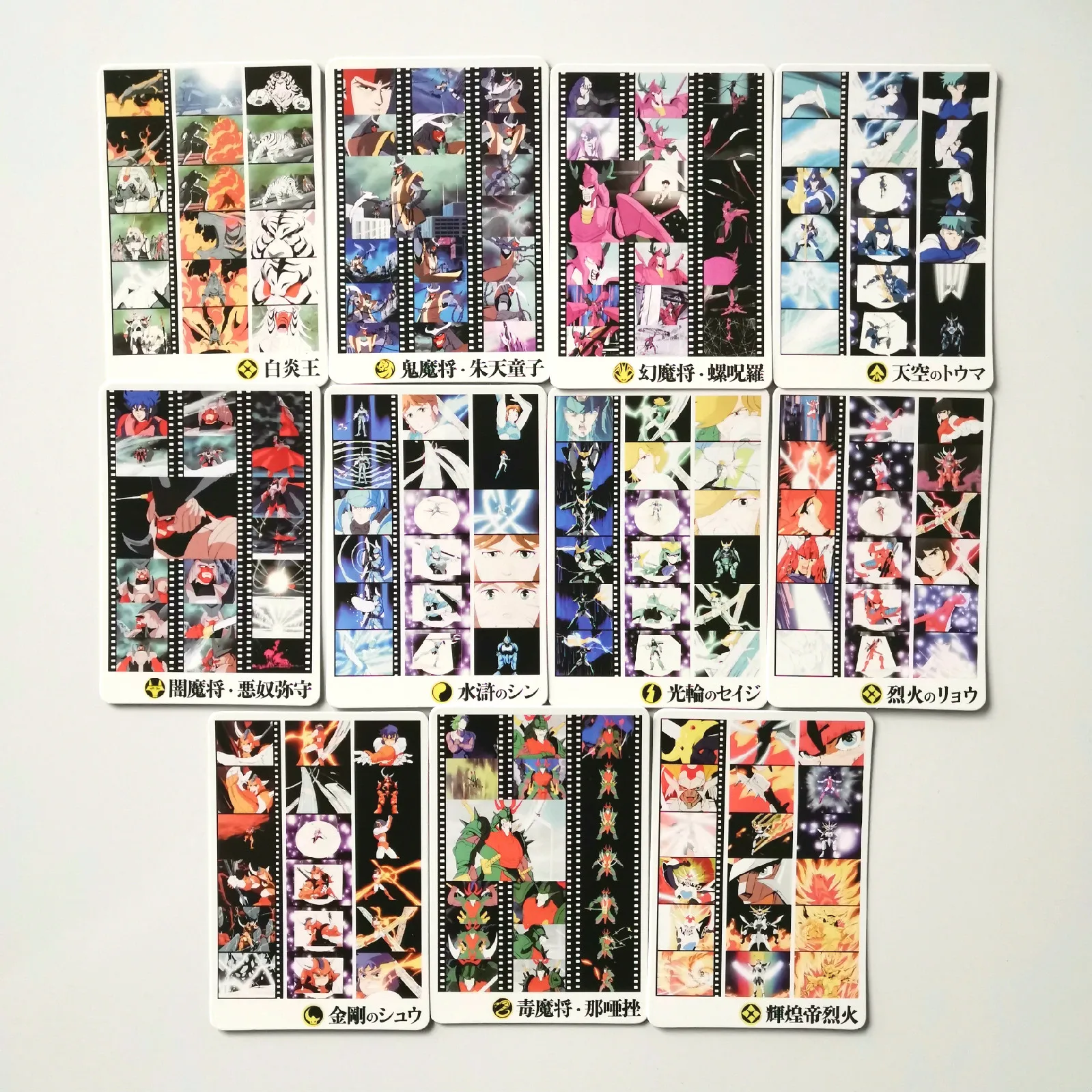 11 шт./компл. TOYCARD YoroiDen-самурая десант Ronin Игрушки Воины хобби Коллекционные вещи игра Коллекция аниме-открытки