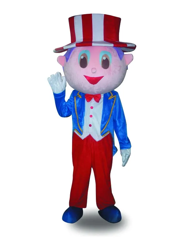 Горячая Распродажа классическая версия Волшебная Высокая шляпа человек талисман костюм для взрослых на Хеллоуин День Рождения мультфильм одежда костюмы для косплея