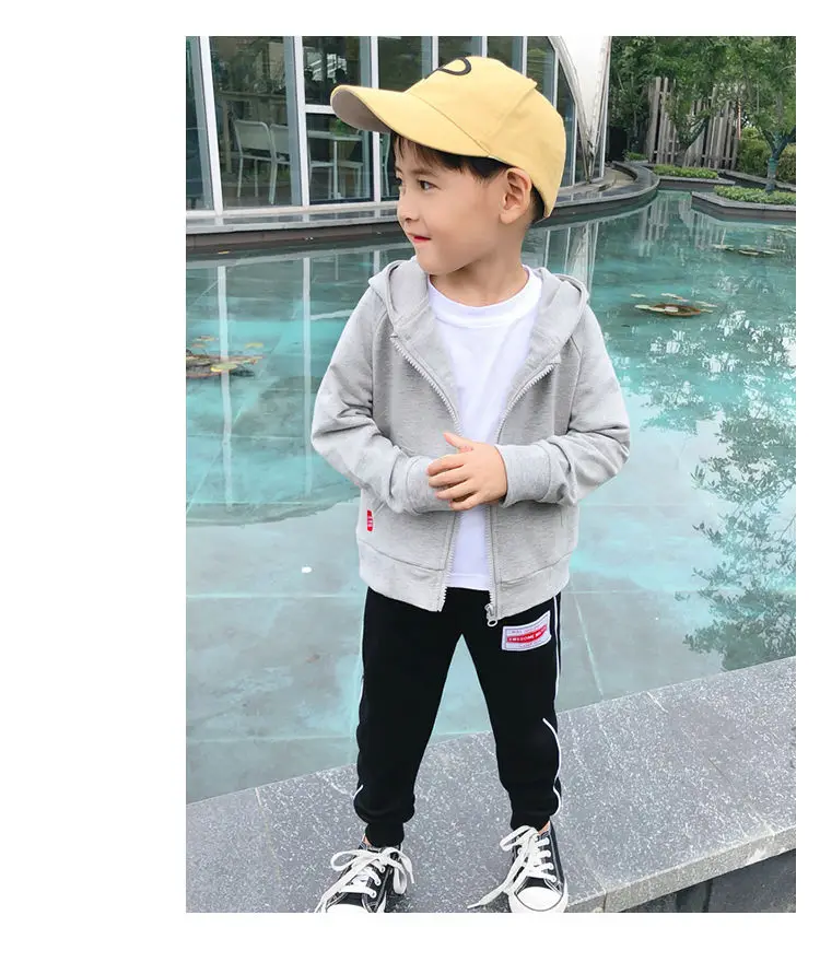 Boys Girls Autumn New Children's Hoodies Spring And Autumn Baby Hoodies Children's Korean Version Sweatshirt
