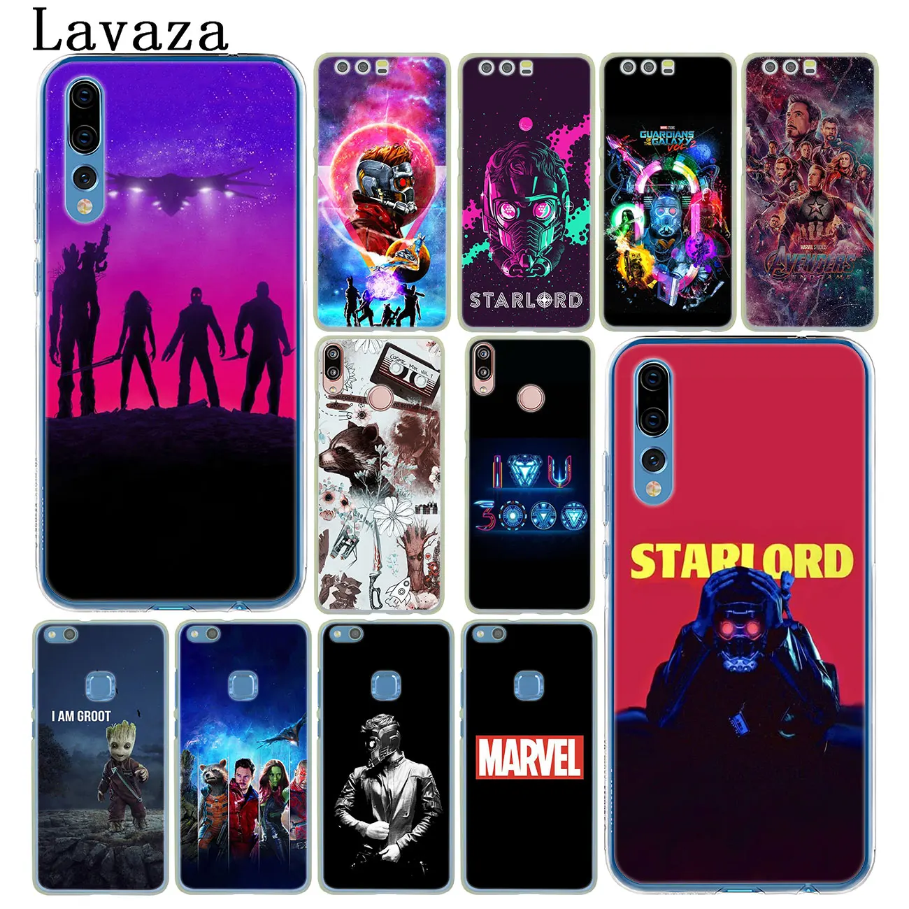 

Guardians of the for Galaxy Marvel Phone Case for Huawei Y9 Y7 Y6 Prime 2018 2019 Honor 20 10 8 8C 8X 9X 9 Lite 7C 7X 7A Pro