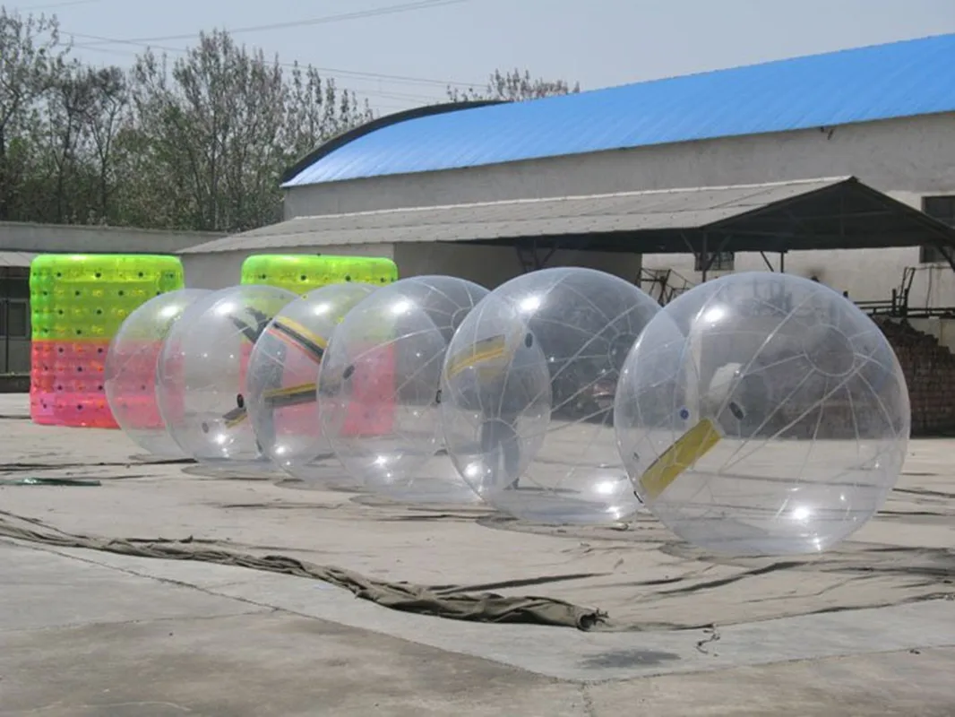 0.8mm TPU 2m water walking ball zorbing water ball giant ball zorb balloon inflatable human hamster zorb ball water bouncing ball water play toys