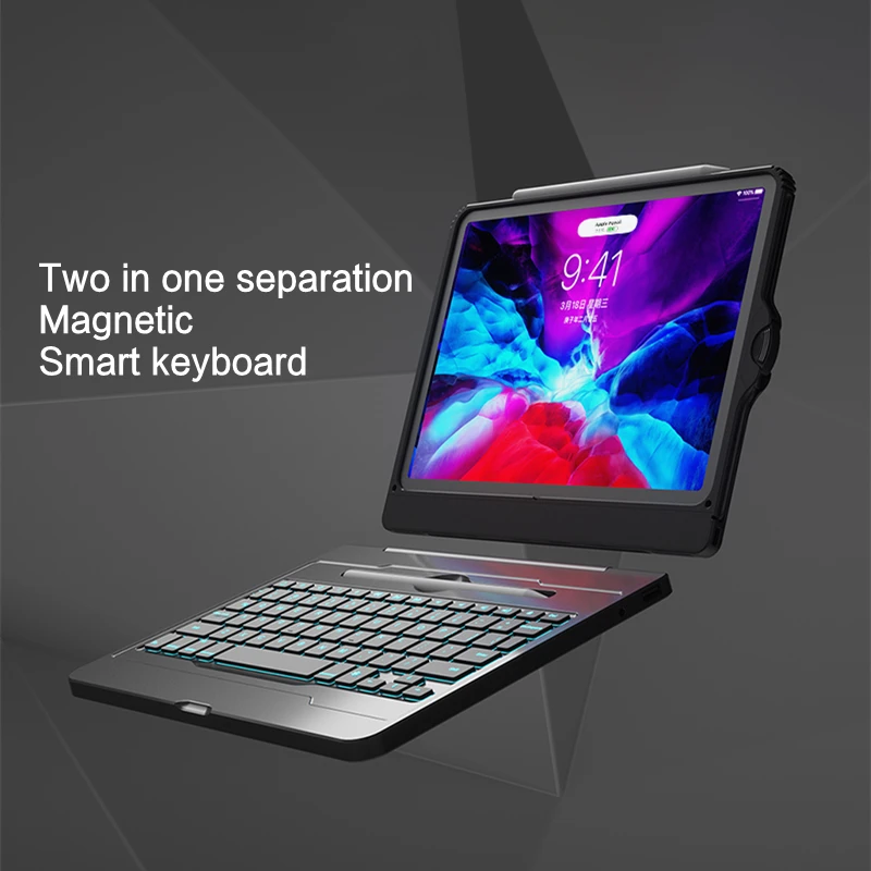 Магнитная умная клавиатура для iPad Pro 11 2th 12 9 дюймов 3th 4th 3nd 5th Gen HDMI док-станция USB