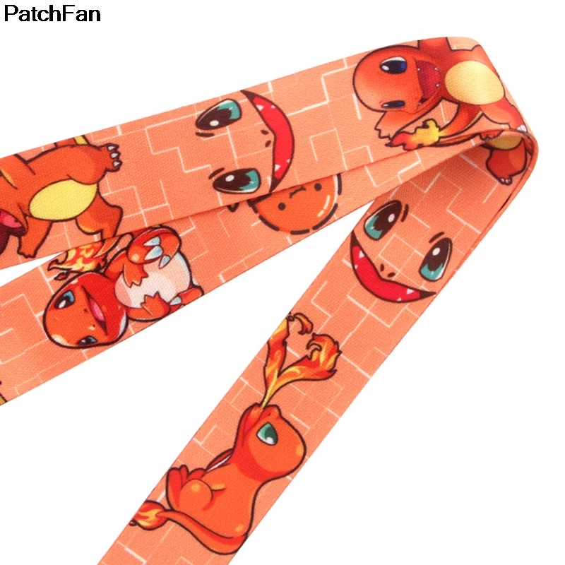 A2512 Patchfan аниме Pocket Monster Tag ремешок для шеи ремешки для безопасности отрыва для мобильного телефона USB ID бейдж держатель ключ