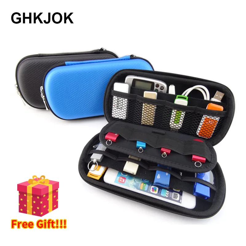 Big Capacity Electronic Accessories Organizer Bag Case For Usb Data