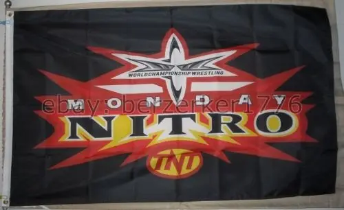 3ft x 5ft 3x5ft WCW Monday Nitro Wrestling флаг баннер принт баннер, флаг из полиэстера Размер 150*90 см