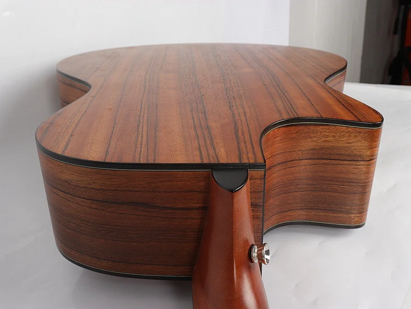 Акустическая гитара hickory из дерева с микрофоном beat board 301 EQ 40 дюймов cutway народная гитара sunburst цветная акустическая электрогитара