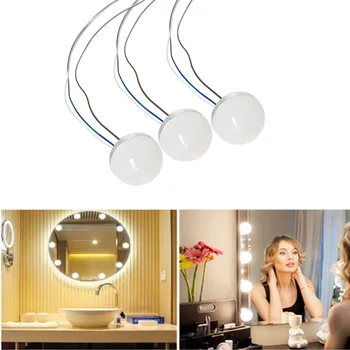 

12V LED Cosmetic Mirror Bulb parts Low Voltage Ball LED Makeup Mirror lamps accessories for Hollywood Vanity Lights Dimmable