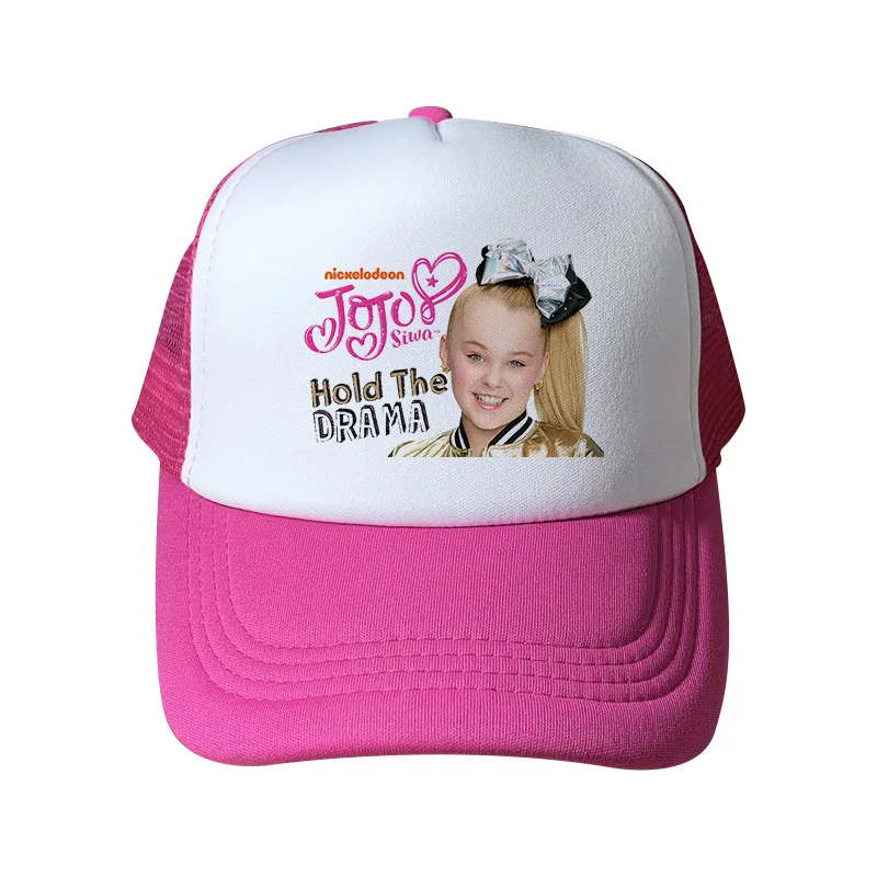 03 JOJO Siwa, кепка, шляпа для детей, подростков, летние шляпы от солнца, мультяшная бейсболка, бейсболка в стиле хип-хоп, кепка для детей, девочек, подарок на день рождения - Цвет: 03