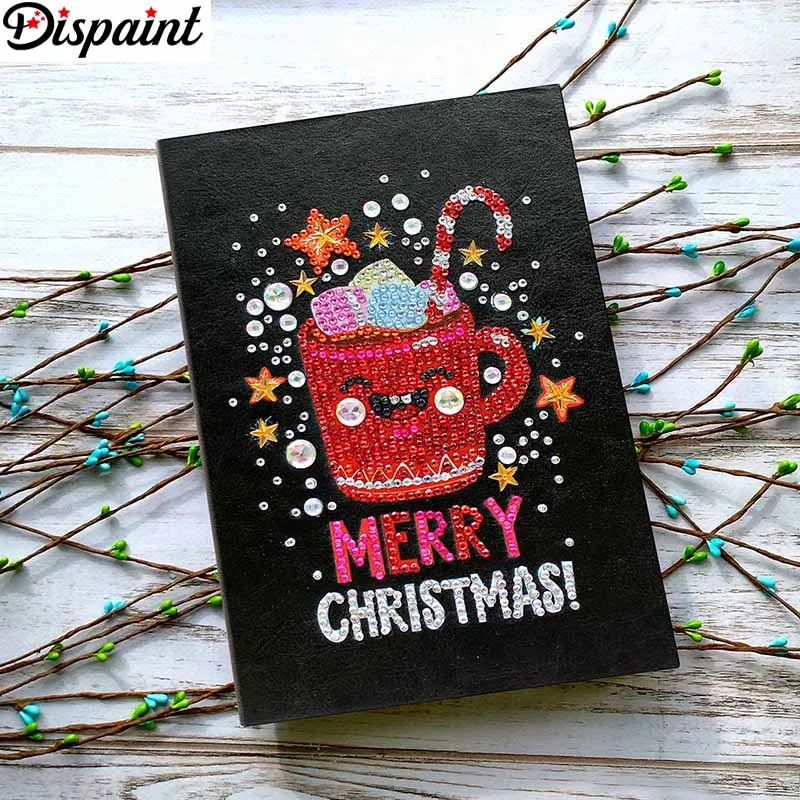 Dispaint A5 записные книжки 5D DIY алмазная живопись специальная форма Дневник Книга Алмазная вышивка "Мандала птица" Стразы Декор подарок - Цвет: NB55