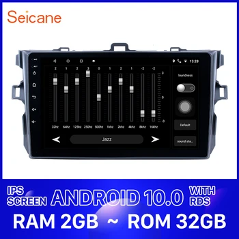 

Seicane Android 10.0 GPS Multimedia Navigation System For 2006 -2012 Toyota Corolla support 3G WiFi Bluetooth with Quad-core