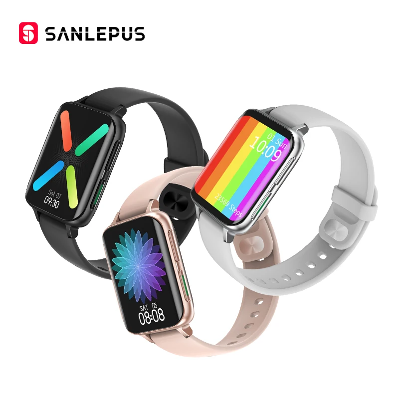 US $35.82 SANLEPUS 2020 NEW Smart Watch Bluetooth Calls Men Women Waterproof Smartwatch MP3 Player For OPPO Android Apple Xiaomi Huawei